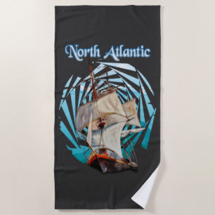  The Atlantic Ocean Beach Towel