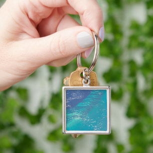 The Atlantic Ocean Off The Coast Of The Bahamas Key Ring