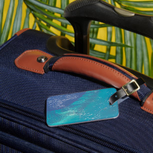 The Atlantic Ocean Off The Coast Of The Bahamas Luggage Tag