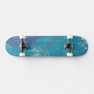 The Atlantic Ocean Off The Coast Of The Bahamas Skateboard