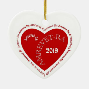 The Atlantis Grail Holiday 2019 Heart Ornament
