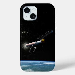The Atlas V541 Launch Vehicle In Orbit. iPhone 15 Case