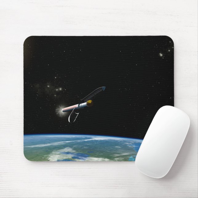 The Atlas V541 Launch Vehicle In Orbit. Mouse Mat (With Mouse)