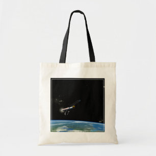 The Atlas V541 Launch Vehicle In Orbit. Tote Bag