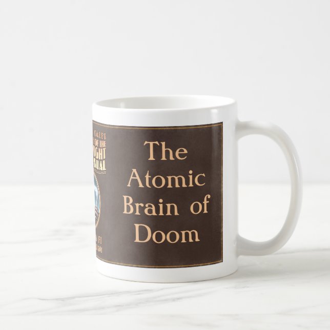 The Atomic Brain of Doom Coffee Mug (Right)