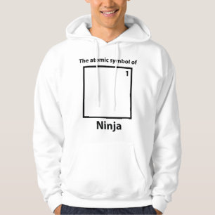 The Atomic Symbol Of Ninja Hoodie