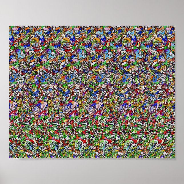 The Atomium - Hidden 3D print (Front)