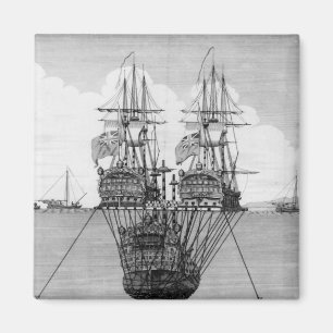 The Attempt made to Salvage the HMS Royal Magnet