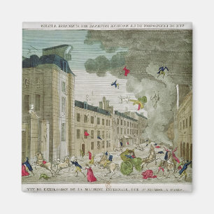 The Attempted Assassination of Napoleon Bonaparte Magnet