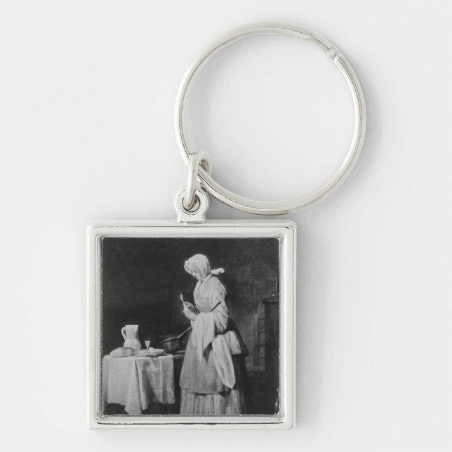 The Attentive Nurse, c.1738 Key Ring (Front)