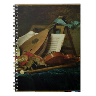 The Attributes of Music, 1770 (oil on canvas) Notebook