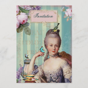 Thé au Petit Trianon Invitation