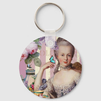 Thé au Petit Trianon – rose Key Ring