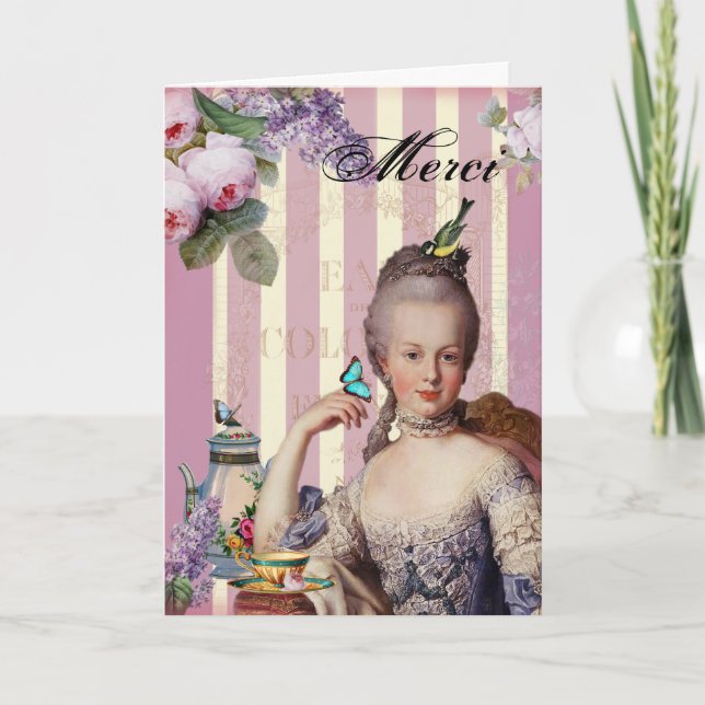 Thé au Petit Trianon – rose  - thank you (Front)