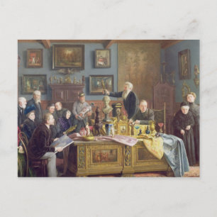 The Auction, 1910 Postcard