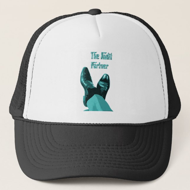 "The Audit Partner" Trucker Hat (Front)