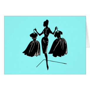 The Audrey Card (Blue)