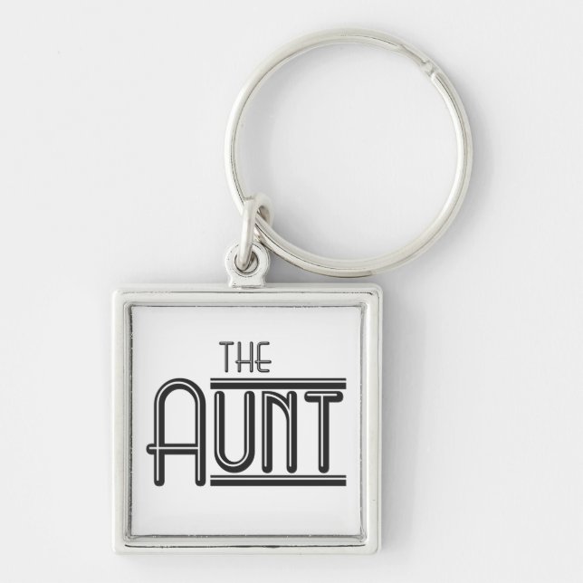 "The" Aunt Key Ring (Front)