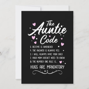 The Auntie Code Invitation
