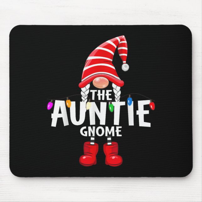 The Auntie Gnome Christmas Matching Pajama  Mouse Mat (Front)