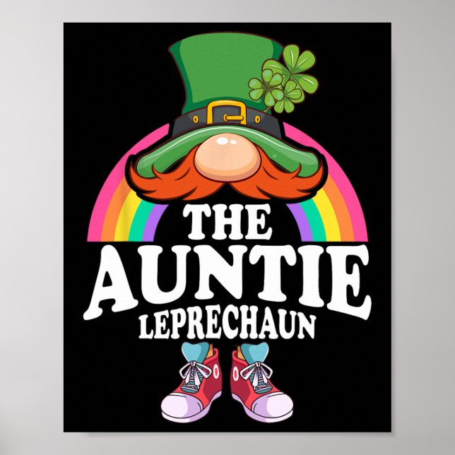 The Auntie Leprechaun St Patricks Day Costume  Poster (Front)