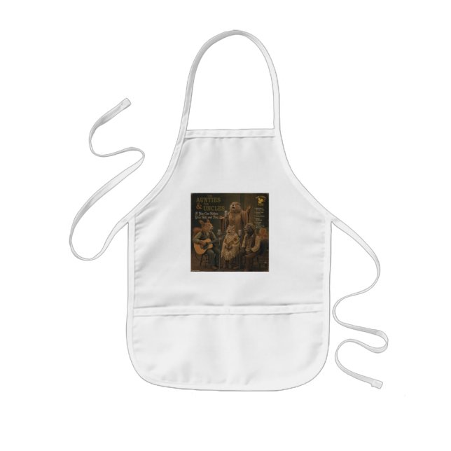 The Aunties & the Uncles: a Parody Kids Apron (Front)