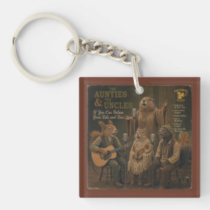 The Aunties & the Uncles Key Ring