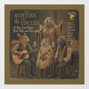 The Aunties & the Uncles Window Cling