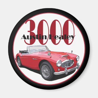 The Austin Healey 3000 Magnet