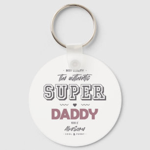 The authentic super daddy key ring