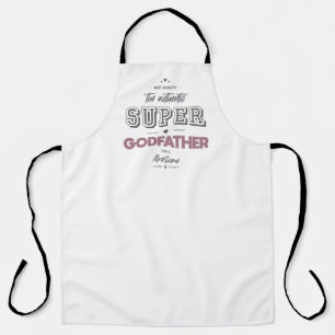 The authentic super godfather apron
