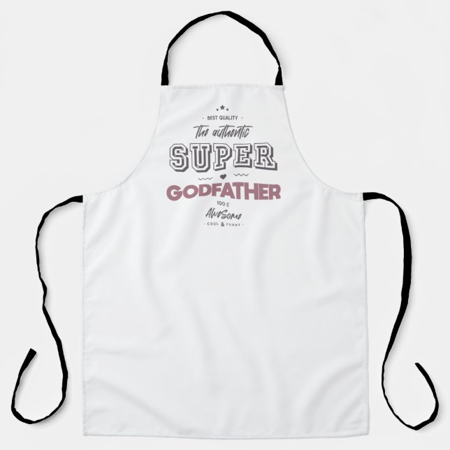 The authentic super godfather apron (Front)