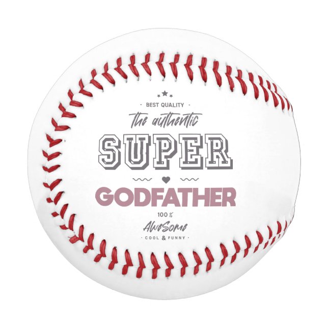 The authentic super godfather baseball (Front Left)