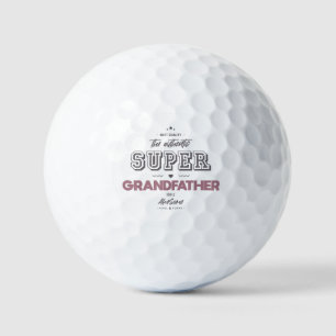 the authentic super grandfather golf balls