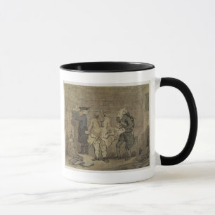 The Author and his Publisher, 1784 (grey wash and Mug