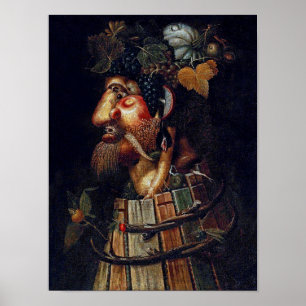 The Autumn, Arcimboldo Poster