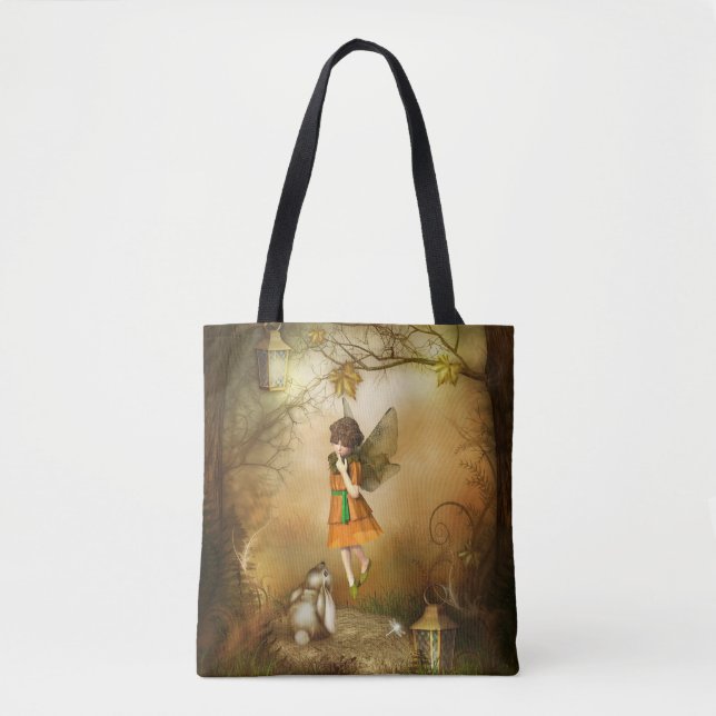 The Autumn Fairy All-Over-Print Tote Bag (Front)