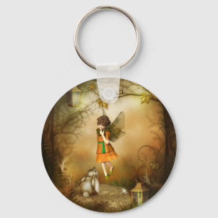 The Autumn Fairy Key Ring