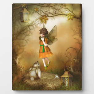 The Autumn Fairy Plaque