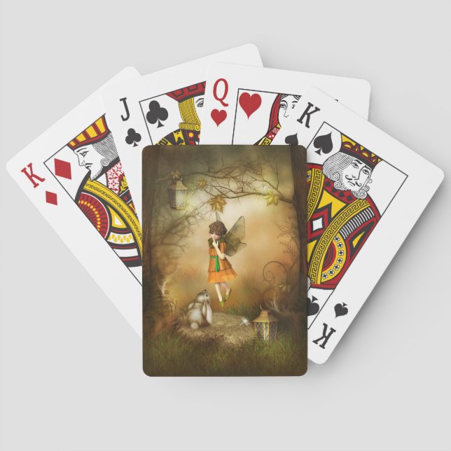 The Autumn Fairy Playing Cards (Back)