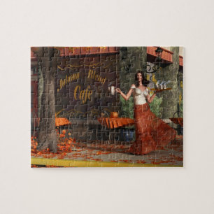 The Autumn Roast Cafe Jigsaw Puzzle
