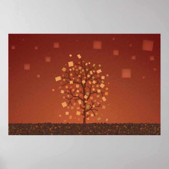 The Autumn Tree Poster (Front)