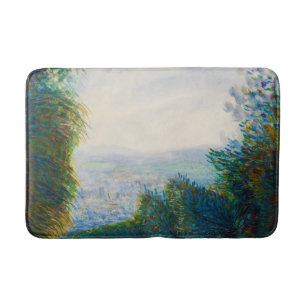 The Auvers Valley on the Oise River Renoir Bath Mat