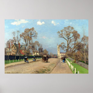 The Avenue, Sydenham  Camille Pissarro   Poster
