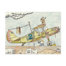 The Aviator Postcard