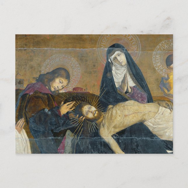 The Avignon Pieta, 1450-60 Postcard (Front)