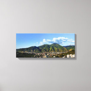 The Avila Day - full high resolution panorama Canvas Print