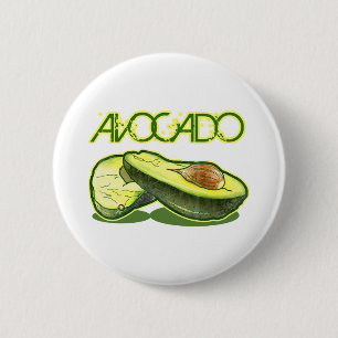 The Avocado 6 Cm Round Badge