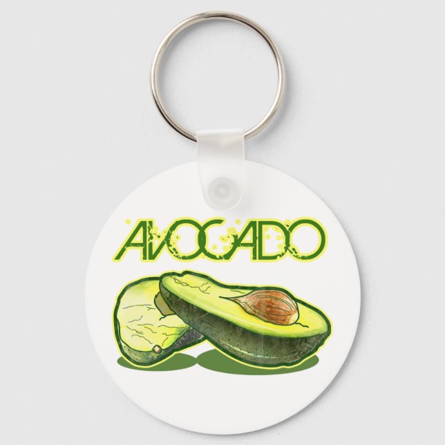 The Avocado Key Ring (Front)