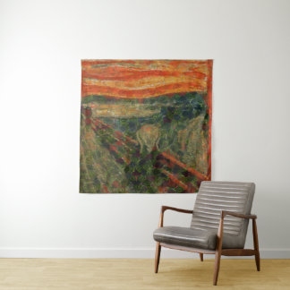 The Avocado Scream Fine Art Vegan Spoof  Tapestry